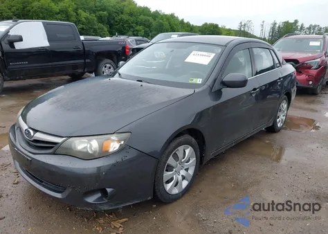 2011 Subaru Impreza 2.5I from USA, damaged, VIN JF1GE6A6XBH516141
